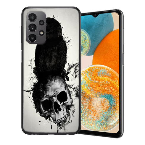 Coque Samsung Galaxy A23 5G Raven and Skull