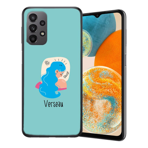 Coque de telephone Samsung Galaxy A23 Zodiac Verseau