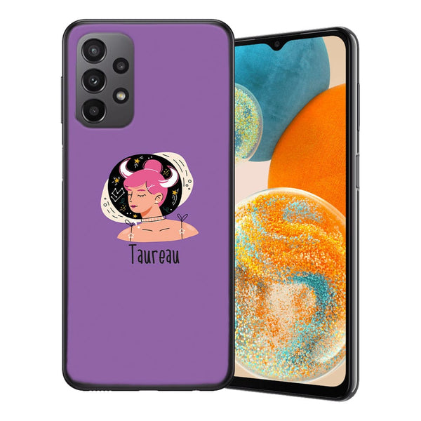 Coque pour Samsung Galaxy A23 Zodiac Taureau