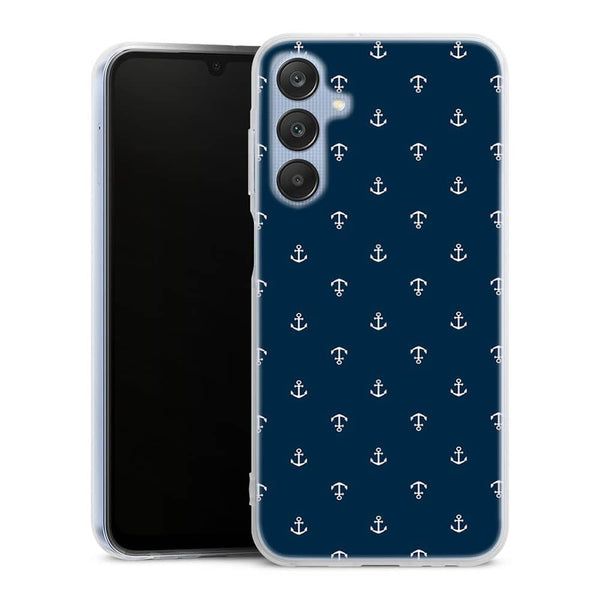 Coque pour Samsung A25 5G Ancre Blue Marine