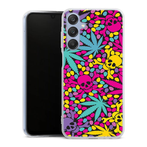 Coque Samsung A25 5G Cana Skull colors