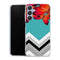 Coque pour Samsung A25 5G Papillon Aurore et Chevrons
