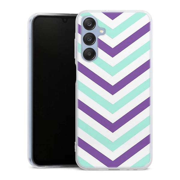 Coque pour Samsung A25 5G Milka Chevrons