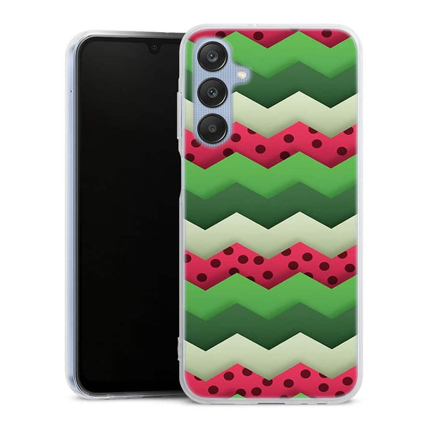 Coque pour Samsung A25 5G Pasteque Summer Chevrons