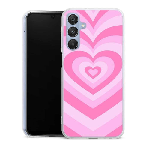 Coque Samsung Galaxy A25 Coeur Rose