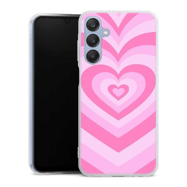 Coque Samsung Galaxy A25 Coeur Rose