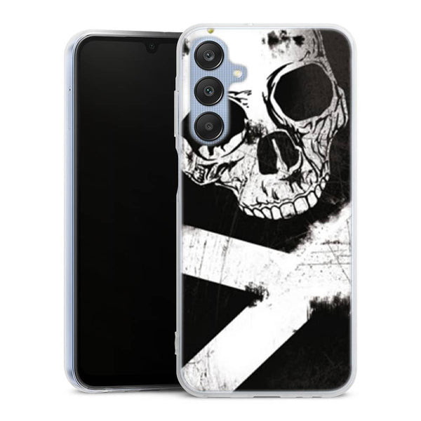 Coque Samsung A25 5G Tête de Mort Pirate