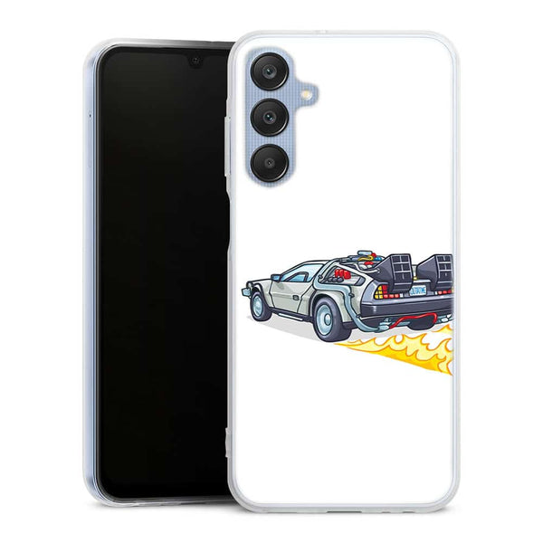 Coque Telephone Samsung Galaxy A25 5G originale Delorean retour vers le futur