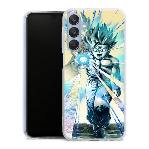 Coque Samsung Galaxy A25 Dragon Ball z Gohan Goku Kamehameha