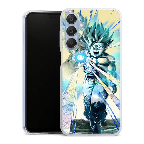 Coque Samsung Galaxy A25 Dragon Ball z Gohan Goku Kamehameha