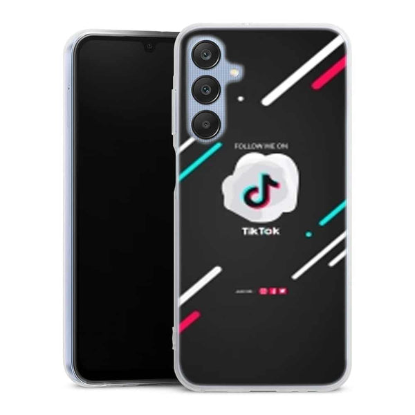 Coque Samsung A25 5g Follow me on Tik Tok