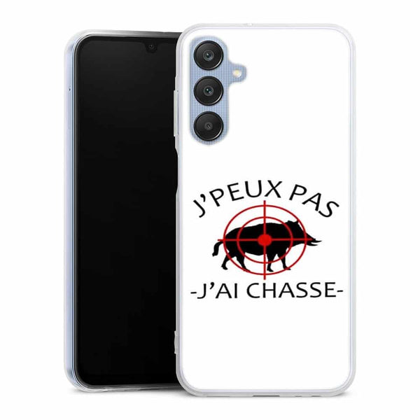 Coque Samsung A25 5g Je peux pas j'ai Chasse