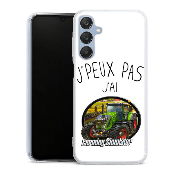 Coque Samsung Galaxy A25 5g Je Peux pas j'ai Farming Simulator