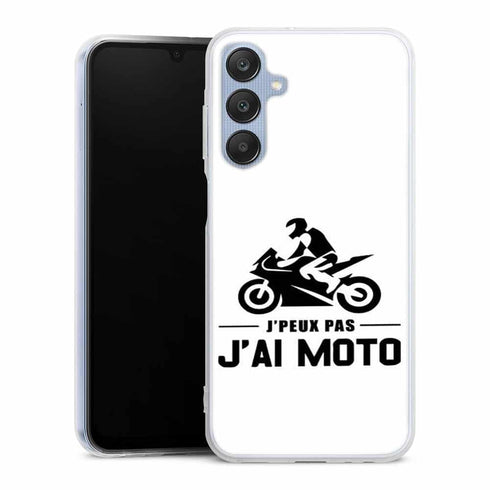 Coque Samsung A25 5g Je peux pas j'ai moto