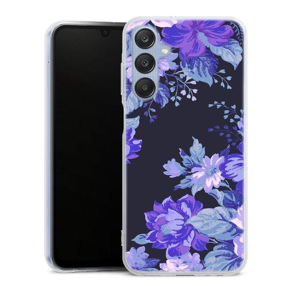 Coque Samsung Galaxy A25 5G Motif Floral de minuit