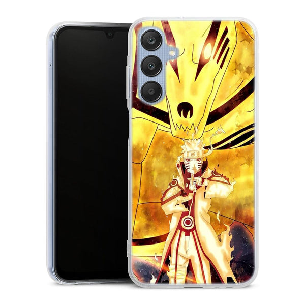 Coque Samsung Galaxy A25 Naruto Kyubi Jaune