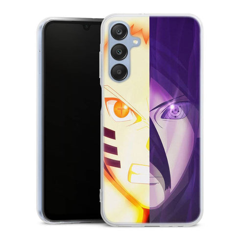 Coque Samsung Galaxy A25 Naruto Vs Sasuke