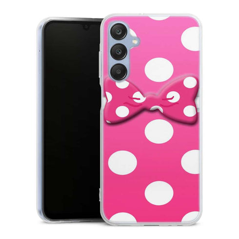 Coque pour Samsung A25 5G Minnie Noeud Rose