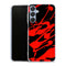 Coque pour Samsung A25 5G Paint Slpash Rouge