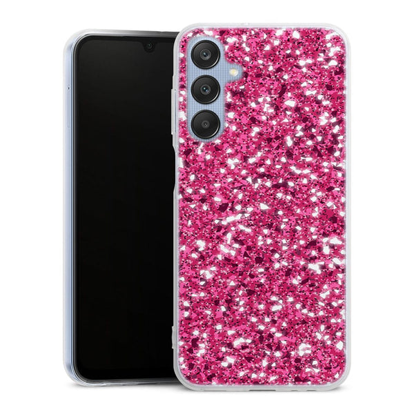 Coque pour Samsung A25 5G Pink Glitter way