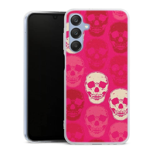 Coque pour Samsung A25 5G original Skull Rose