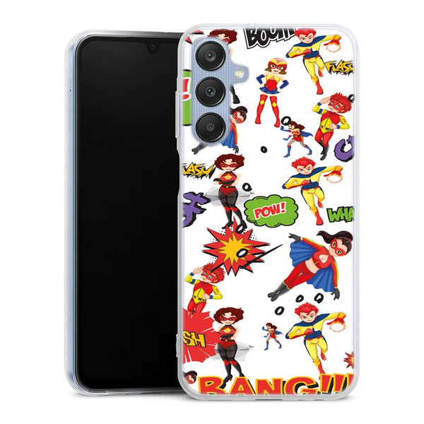 Coque Samsung Galaxy A25 Super Hero Blanc