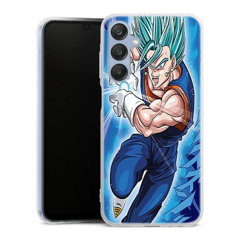 Coque Samsung Galaxy A25 Super Vegeta Bleu