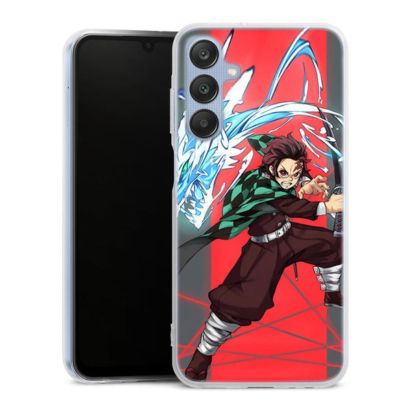 Coque Samsung Galaxy A25 Tanjiro Dragon Phone