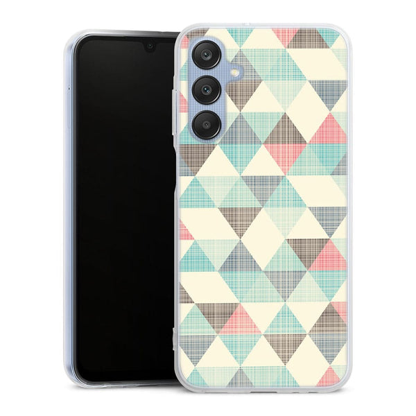 Coque pour Samsung A25 5G Triangles Vintage