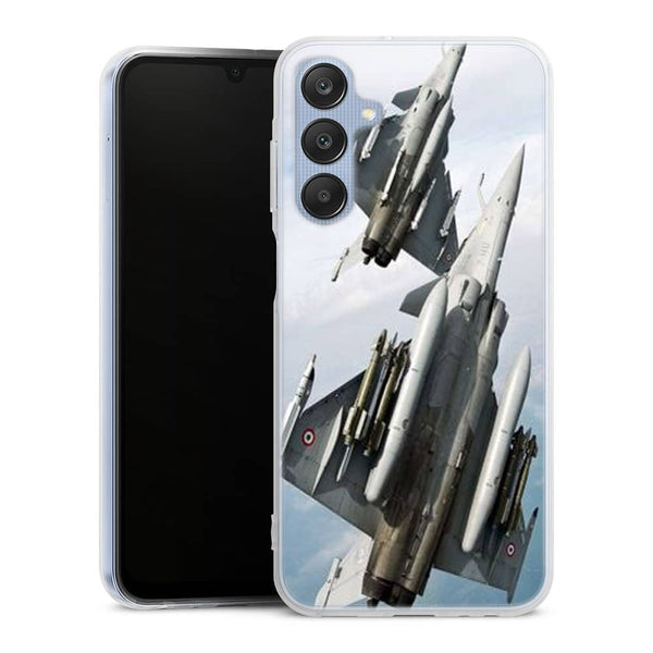 Coque Samsung Galaxy A25 5G Avion rafale en vol