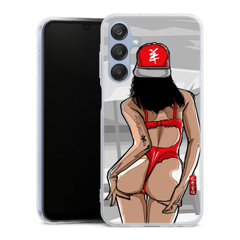 Coque Samsung Galaxy A25 5G Beach Girl Sunset