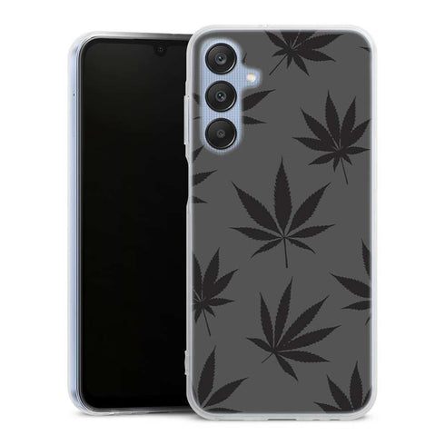 Coque pour Samsung A25 5G Canabis Leaf Pattern