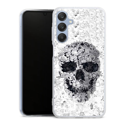 Coque Samsung A25 5G Doodle Skull