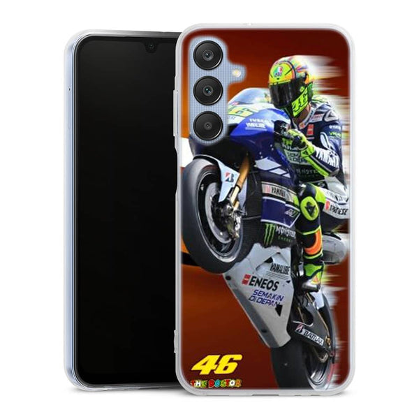 Coque Telephone Samsung A25 5G originale Fan de yamaha en feu vr46 doctors