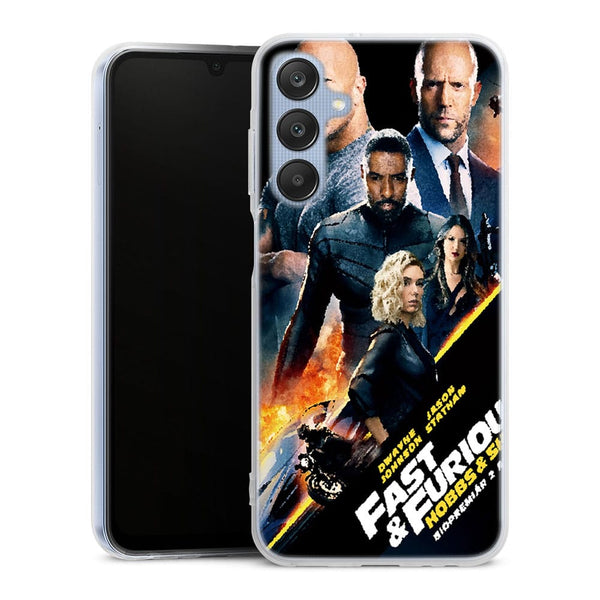 Coque Telephone Samsung Galaxy A25 5G originale Fast and furious hobbs and shaw