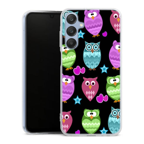 Coque pour Samsung A25 5G Funky owls