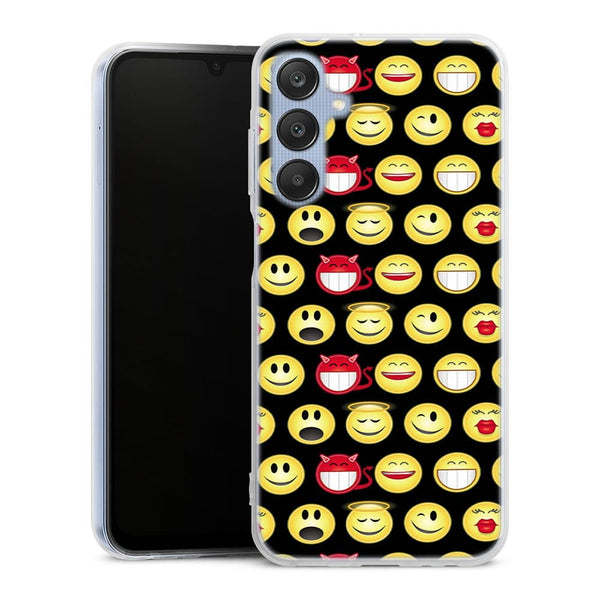 Coque pour Samsung A25 5G Funny smileys