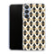 Coque pour Samsung A25 5G Glitter triangles in gold black and nude