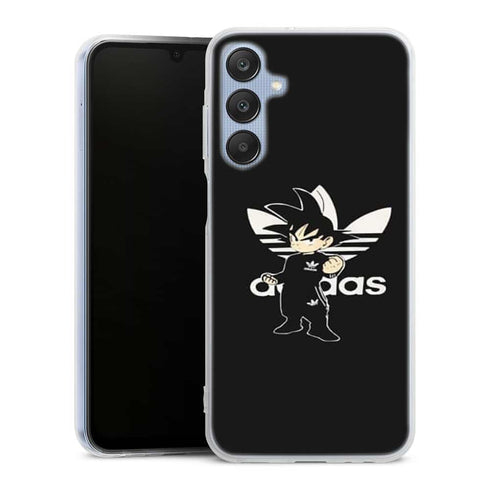 Coque Samsung Galaxy A25 Goku Bad guy Adidas Jogging