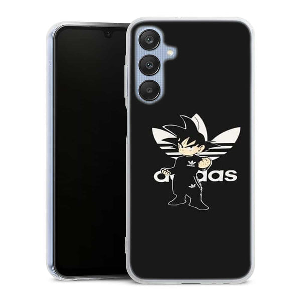 Coque Samsung Galaxy A25 Goku Bad guy Adidas Jogging