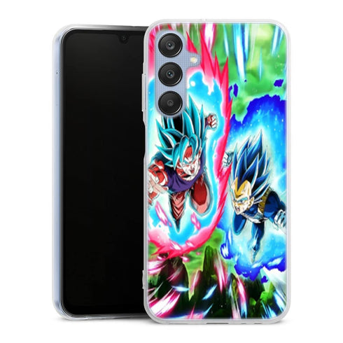 Coque Samsung Galaxy A25 Goku Blue Kaioken
