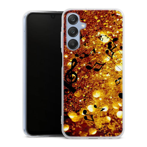 Coque pour Samsung A25 5G Golden Music