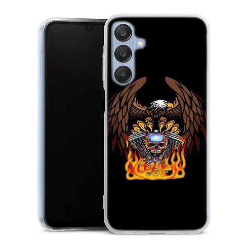 Coque Samsung Galaxy A25 5G Harley Davidson Skull engine