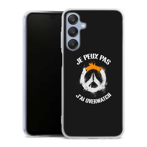 Coque Samsung Galaxy A25 5g Je peux pas j'ai Overwatch
