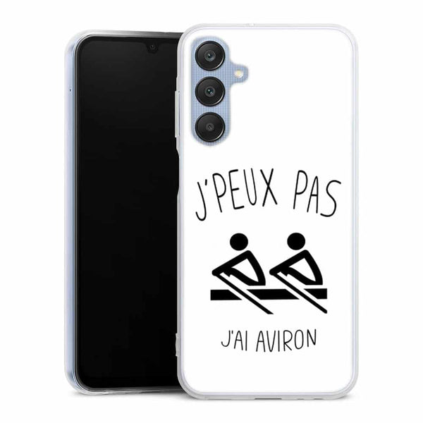 Coque Samsung Galaxy A25 5G Je peux pas j'ai Aviron