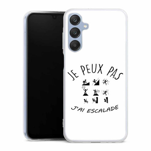 Coque Samsung Galaxy A25 5G Je peux pas j'ai Escalade