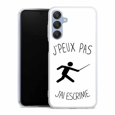 Coque Samsung Galaxy A25 5G Je peux pas j'ai Escrime