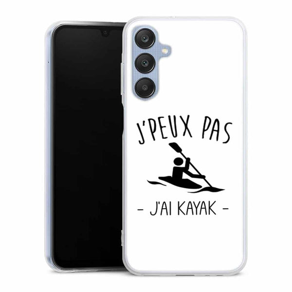 Coque Samsung Galaxy A25 5G Je peux pas j'ai Kayak