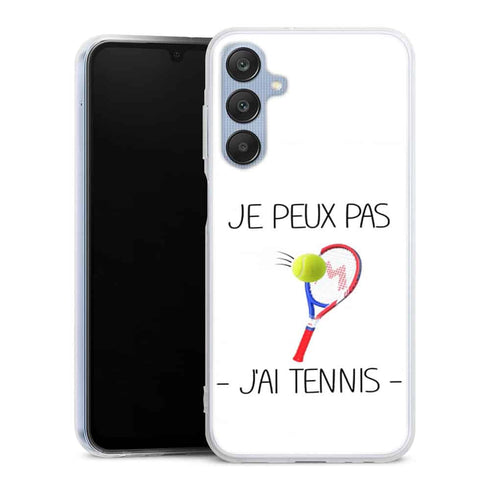 Coque Samsung Galaxy A25 5G Je peux pas j'ai Tennis