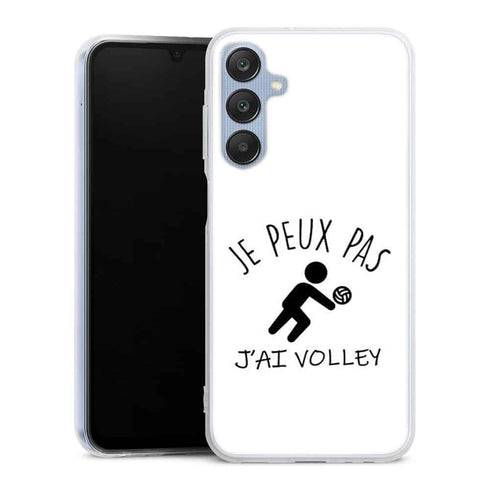 Coque Samsung Galaxy A25 5G Je Peux pas j'ai Volleyball